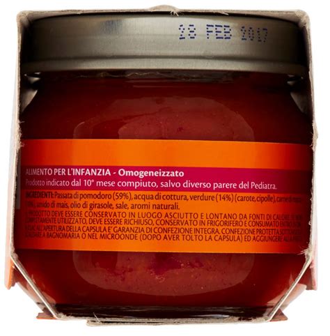 Contiene una porzione di verdura. Plasmon - Sughetto - Ragù di Manzo - 2x80g - acquisto ...