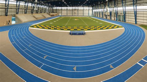 Welcome To The Largest Indoor Track Facility In The Ncaa Renner