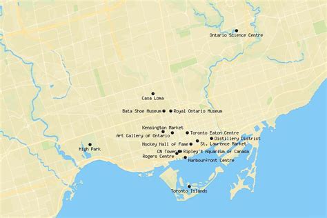 Top Tourist Attractions In Toronto With Map And Photos Touropia