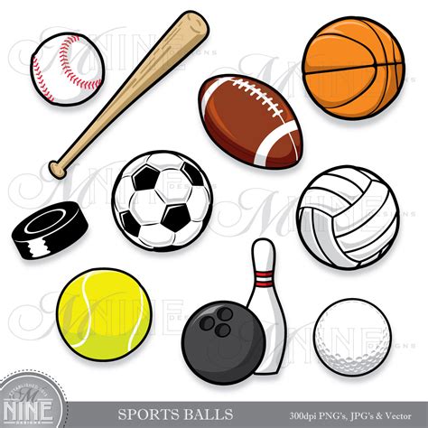 Sports Balls Clipart Free 10 Free Cliparts Download Images On