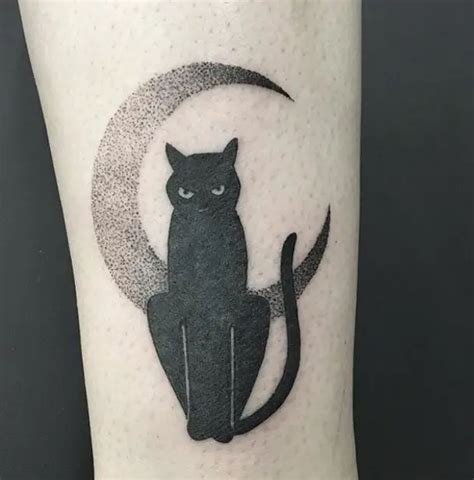 50 Best Black Cat Tattoo Designs Page 10 Of 12 The Paws