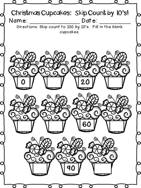 Counting by 10s worksheets kindergarten
