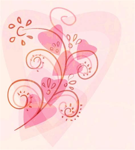 Abstract Floral Heart Love Concept Stock Vector Image By ©file404