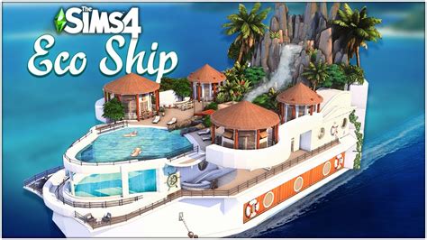 Sims 4 Cruise Ship No Cc Sims 4 Speed Build Kate Emerald Youtube