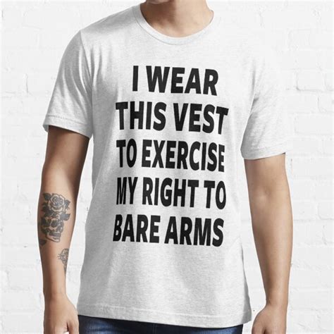 My Right To Bare Arms T Shirt For Sale By Illuminnation Redbubble