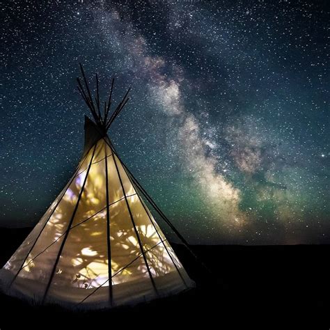 Under The Night Sky In Saskatchewan S Grasslands