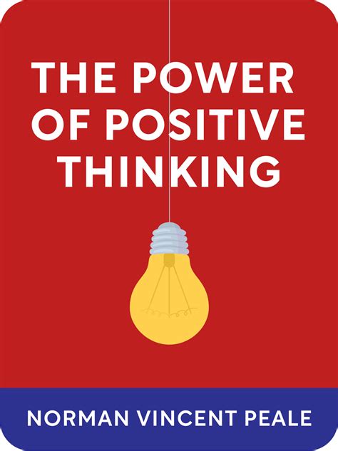 The Power Of Positive Thinking Book Summary By Norman Vincent Peale
