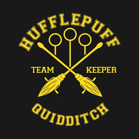 Check Out This Awesome Quidditch Hufflepuff Design On Teepublic