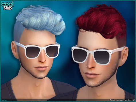 Anto Darko Males Side Shaved Hair By Alesso At Tsr Sims 4 Updates