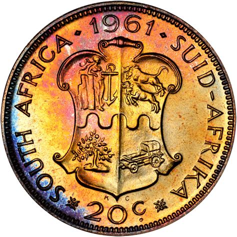 South Africa 20 Cents Km 61 Prices And Values Ngc