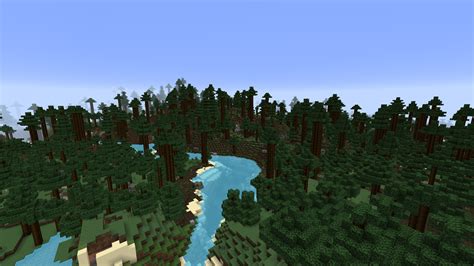 FR Minecraft Seed Minecraft Mega Taïga Jungle Desert Savane