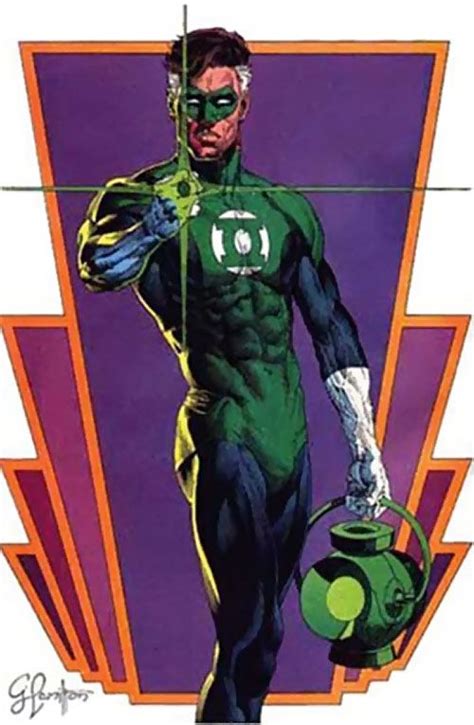 Green Lantern Hal Jordan Dc Comics Iconic Take Green Lantern