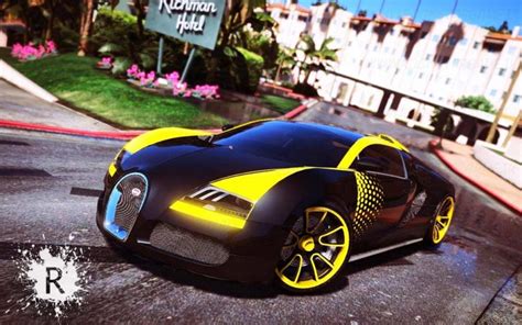 دانلود ماشین Bugatti Veyron V6 برای Gta V راک استار گیم Rockstargameir