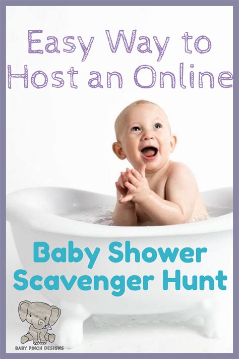 These activities are also known as an online scavenger hunt, digital scavenger hunt. A Baby Shower Scavenger Hunt With a Modern Twist - Baby ...