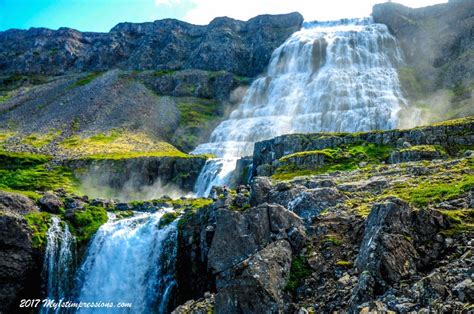 Dynjandi Waterfall Iceland Westfjords