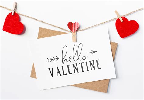 Download Free Hello Valentine SVG, PNG, EPS & DXF by Caluya Design