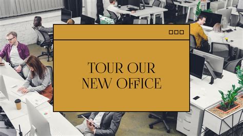 Tour Of Our New Office Space Online Youtube Thumbnail Template