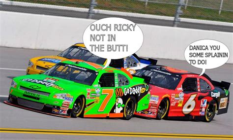 Open & share this gif nascar, wreckage, accident, with everyone you know. 4 WIDE In The CORNER: NASCAR VALENTINES