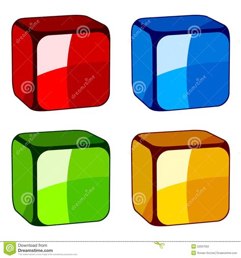 Abstract Glass Cubes Stock Photography Image 22507052