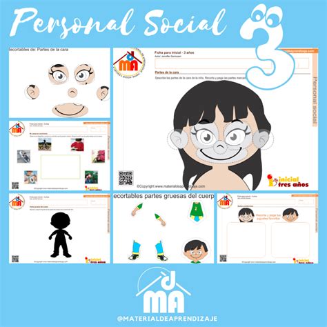 Cuadernillo 1 Personal Social Inicial 3 Años Material De Aprendizaje