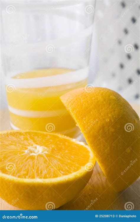 Orange Juice In The Morning Stock Image Image Of Ripe Fresh 25208713