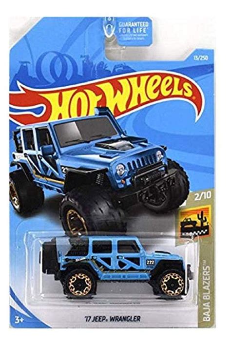 Hot Wheels 17 Jeep Wrangler 2019 Baja Blazers Series 2009 Jeep