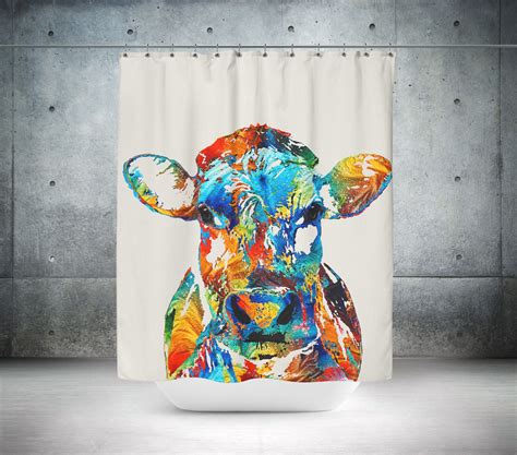 Everyday free shipping* · 5% rewards with club o · easy returns Artistic Cow Shower Curtain | Primitive bathrooms ...