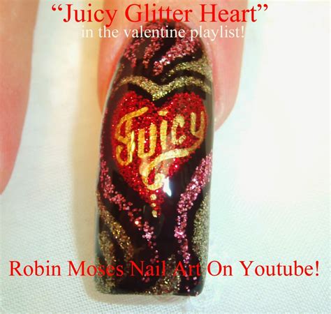 Robin Moses Nail Art Azature Nails Azature Champagne Glitter