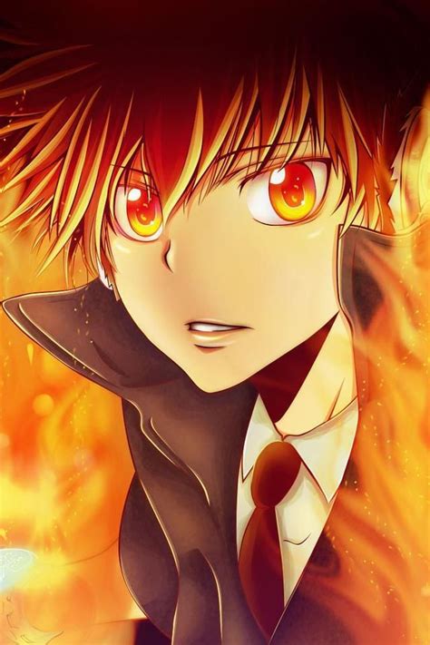 Anime Boy Fire
