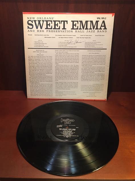 New Orleans Sweet Emma And Her Preservation Hall Jazz Band Lp Album Signed Ebay