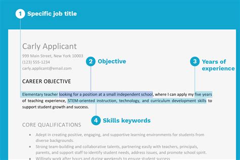 Resume Objective Examples and Writing Tips