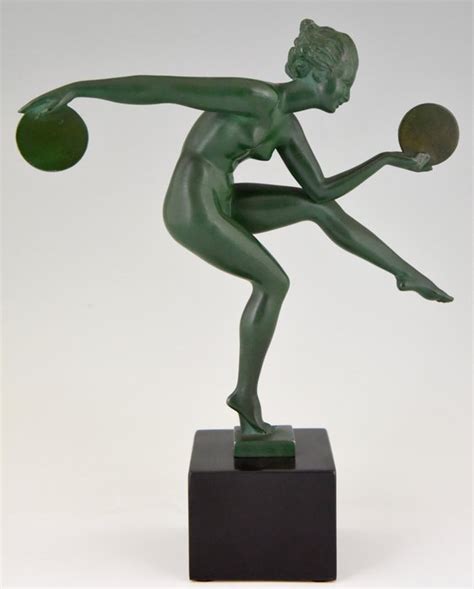 Derenne Marcel Bouraine Art Deco Sculpture Dancing Nude Catawiki My Xxx Hot Girl