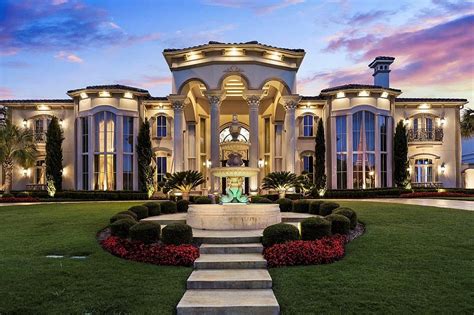 Square Foot Mediterranean Inspired Mansion In Plano TX THE AMERICAN MAN ION