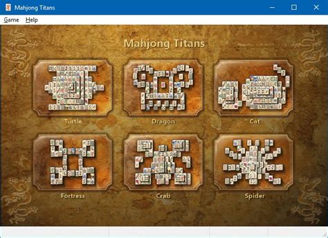 play mahjong titans  windows  mahjong mahjong  classic