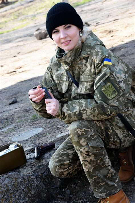 Ukraine Military Women Military Girl Female Soldier