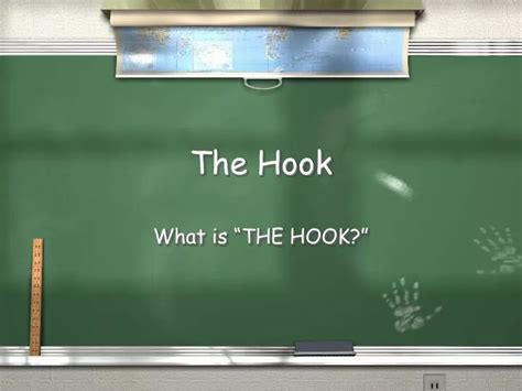 Ppt The Hook Powerpoint Presentation Free Download Id7075393