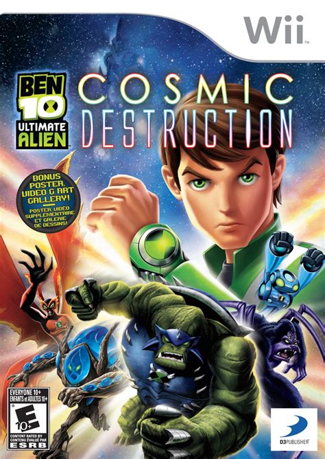 Have fun playing ben 10 ultimate alien galactic challenge one of the best adventures game on kiz10.com. Ben 10: Ultimate Alien Cosmic Destruction Nintendo WII Game