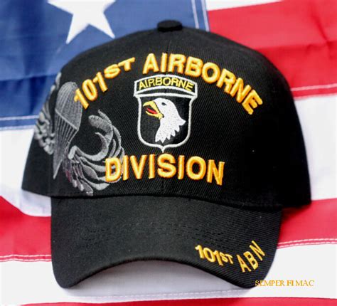 While visiting my brother who is stationed at fort campbell, we saw the airplanes and helicopters displayed in a field across from the museum. 101ST AIRBORNE DIVISION HAT CAP US ARMY FORT CAMPBELL ...