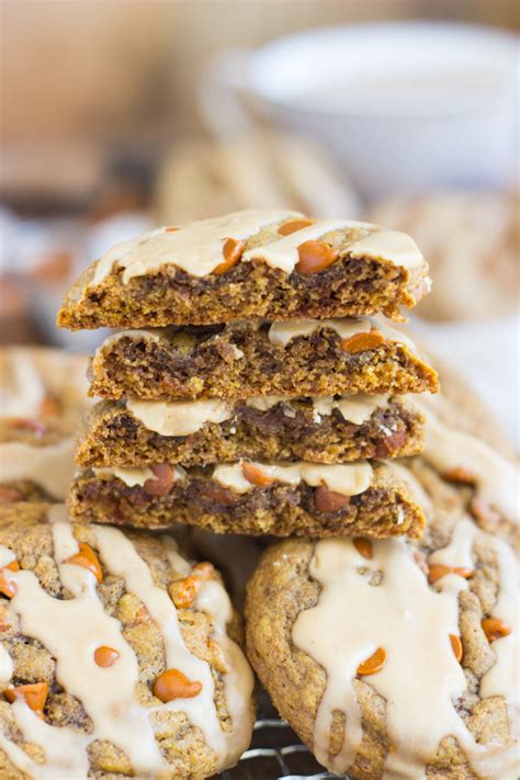 pumpkin spice latte cookies the gold lining girl