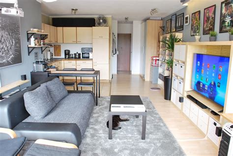 420sqft In Germany Best Living Room Design Studio Apartment Design