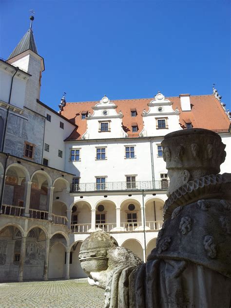 Alles prima wir kommen gerne wieder Palace courtyard in Neuburg an der Donau