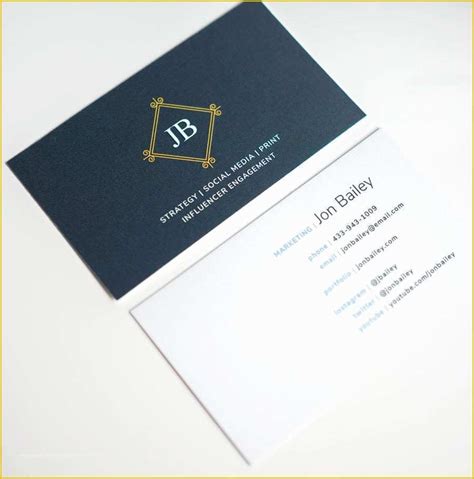 Business Cards With Photo Templates Free Of 5 Free Modern Business Card