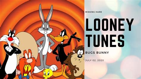Looney Tunes Bugs Bunny Missing Hare The Most