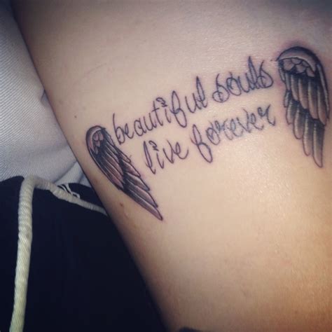 Tattoo Beautiful Souls Live Forever Got It June 11th 2013 Tattoos