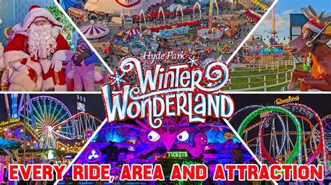 Hyde Park Winter Wonderland Full Walkthrough Every Ride Area And
