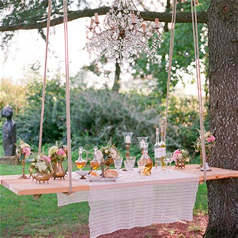 This wedding had so many charming halloween details, including flower girls in witch costumes. 33 Backyard Wedding Ideas