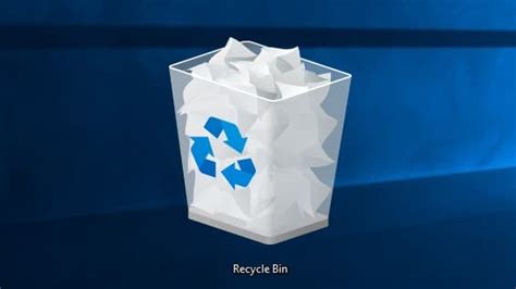How To Add Recycle Bin Icon To Desktop In Windows 10