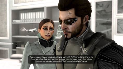 Deus Ex Human Revolution Dc The Snake Adam Jensen Rescues Megan