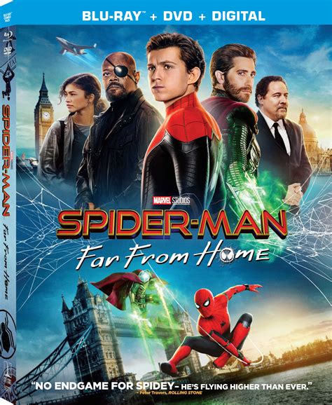 Spider-Man: Far From Home (Blu-ray + DVD + Digital Copy ...