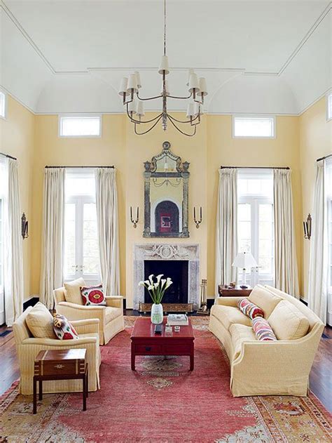 33 Living Room Color Schemes For A Cozy Livable Space Yellow Living